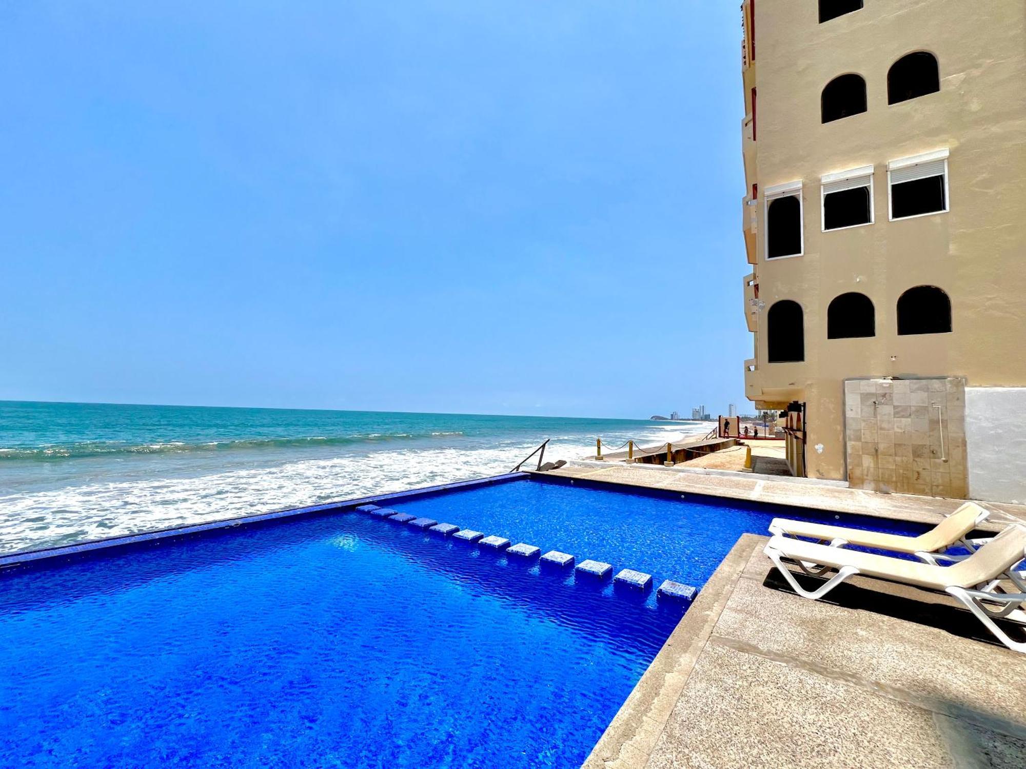 Marina Del Sol 402 Vista Al Mar Apartment Mazatlan Bagian luar foto