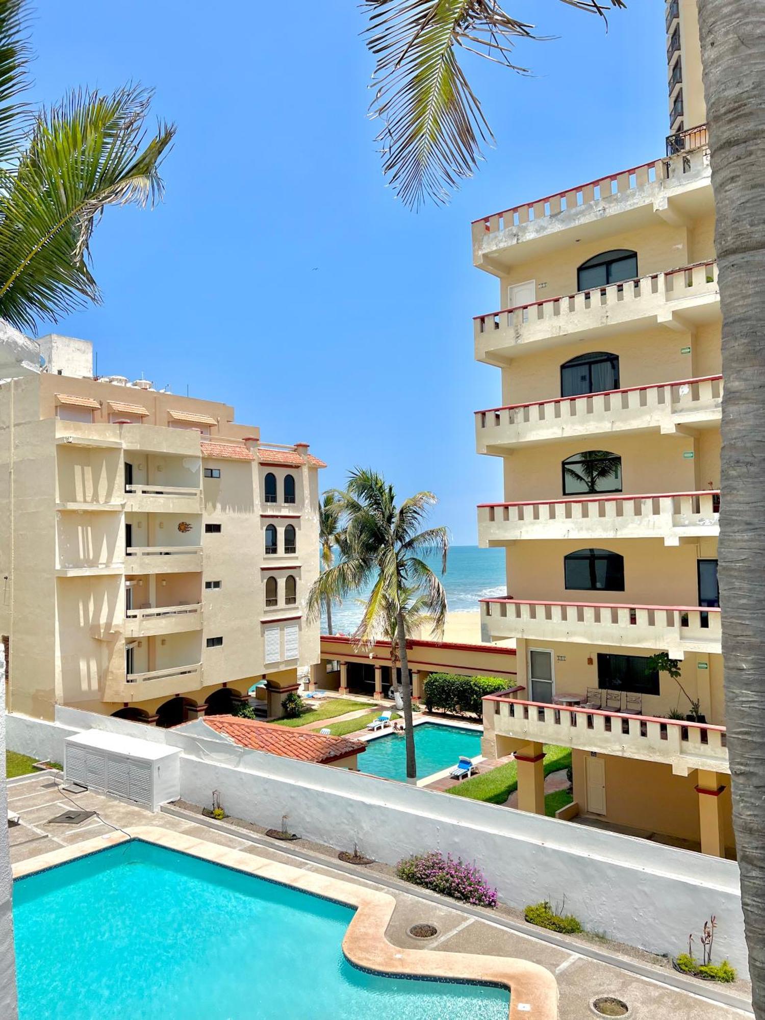 Marina Del Sol 402 Vista Al Mar Apartment Mazatlan Bagian luar foto